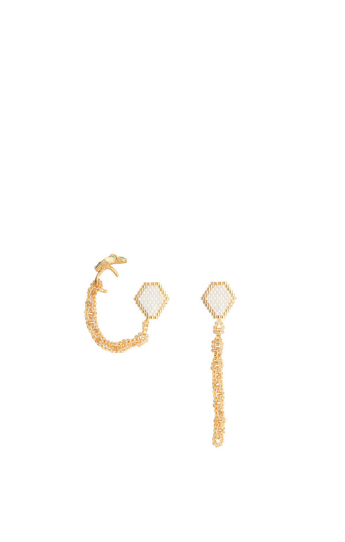 Earcuff Ojito Golden Cloud